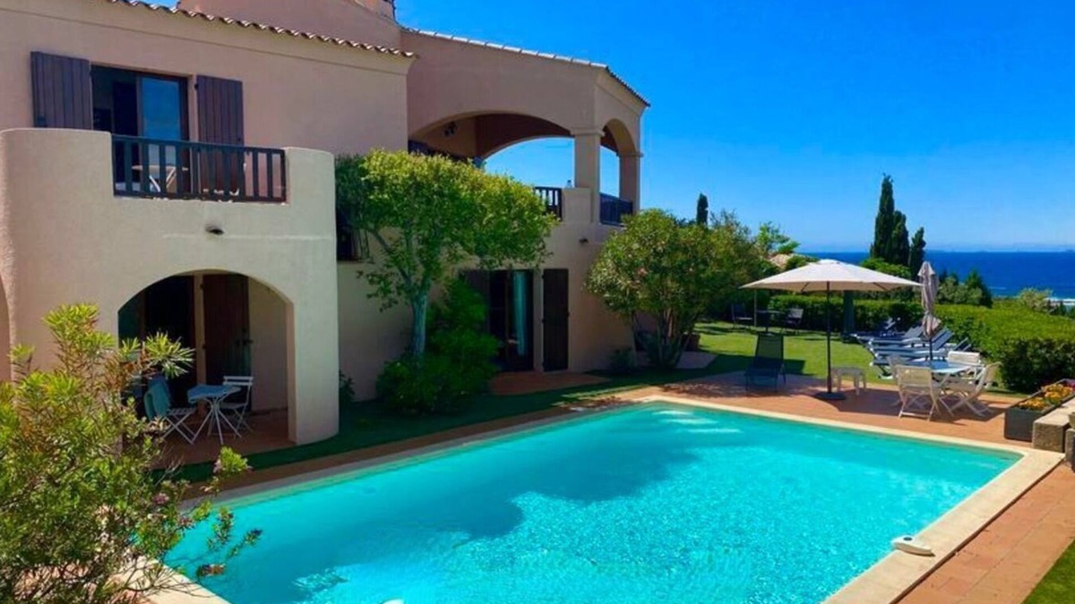Portigliolo Villa | Villa U Castellu vue mer Imprenable Portigliolol