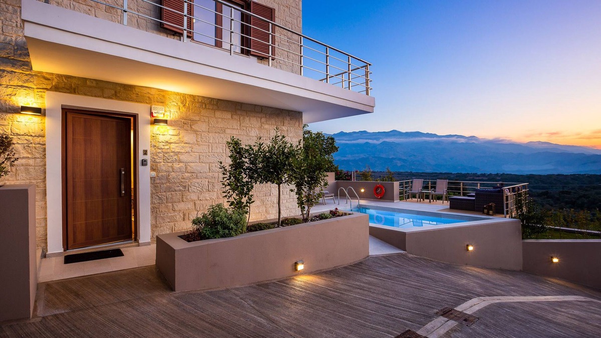 Malaxa Villa | Villa Upper II - Luxury villa, private pool, mountain view