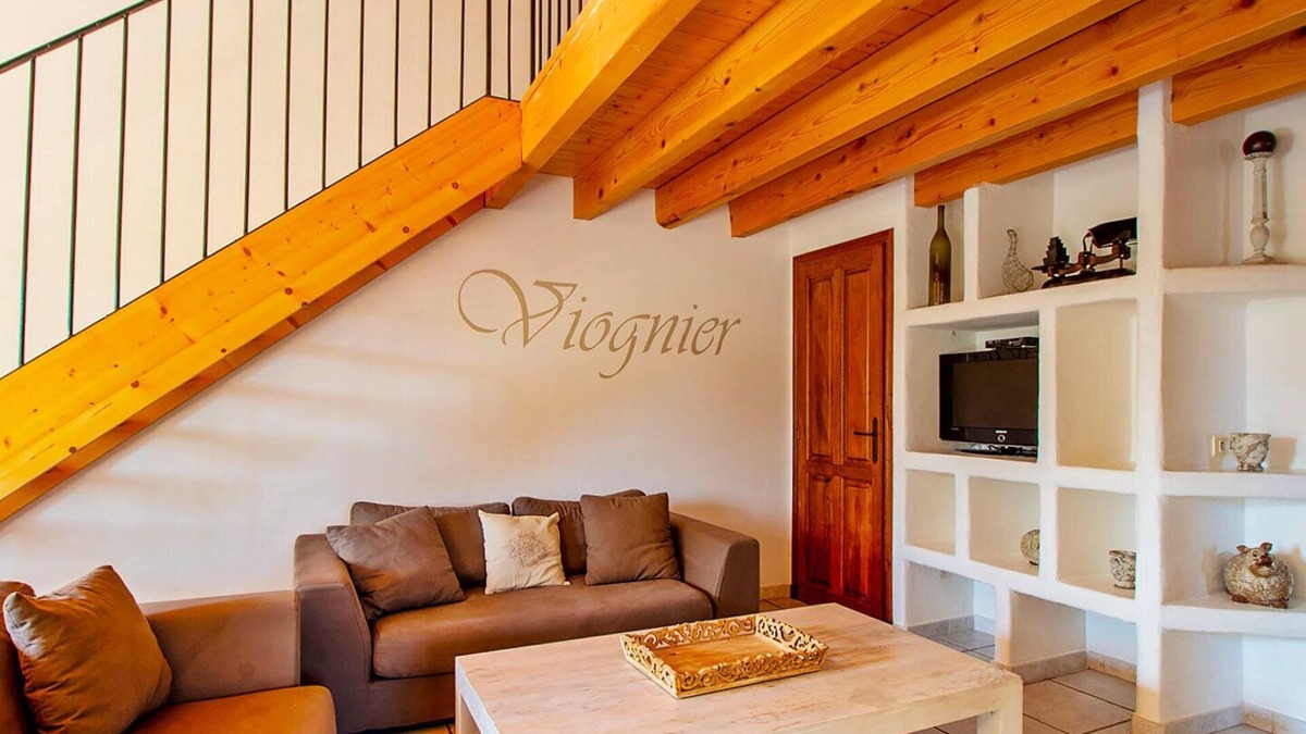 Saint-Maurice-dʼArdeche Villa | Villa Viognier - private terrace and garden