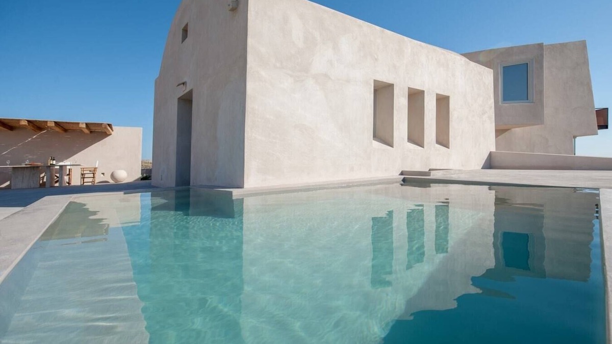 Santorini Villa | Villa Vasilias (16 Guests) - Modern villa with ool in Santorini