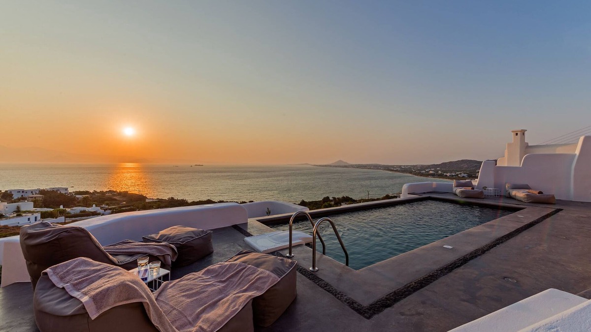 Maragas Villa | Villa Venti Naxos | Luxury Sea View Villa in Naxos