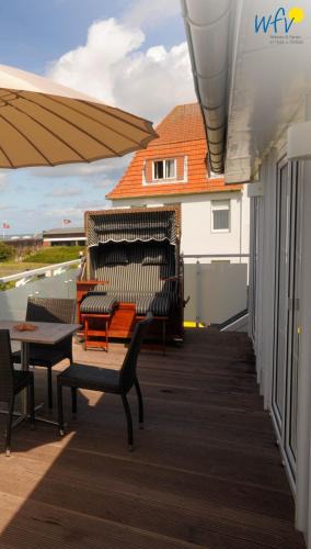 Wangerooge Apartment | Villa Verdi Ferienwohnung 9
