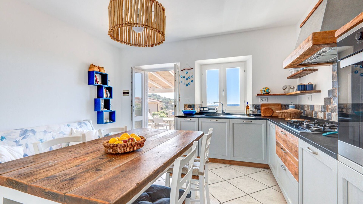 Seccheto Villa | Villa 'Villetta Melete' with Sea View, Wi-Fi and Air Conditioning