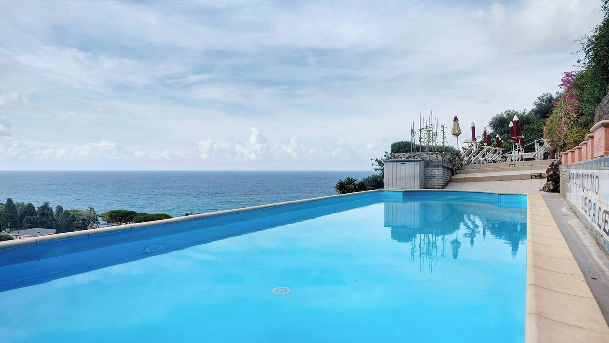 Pieve Ligure Villa | Villa 'Villino Rosanna' with Sea View, Wi-Fi and Air Conditioning
