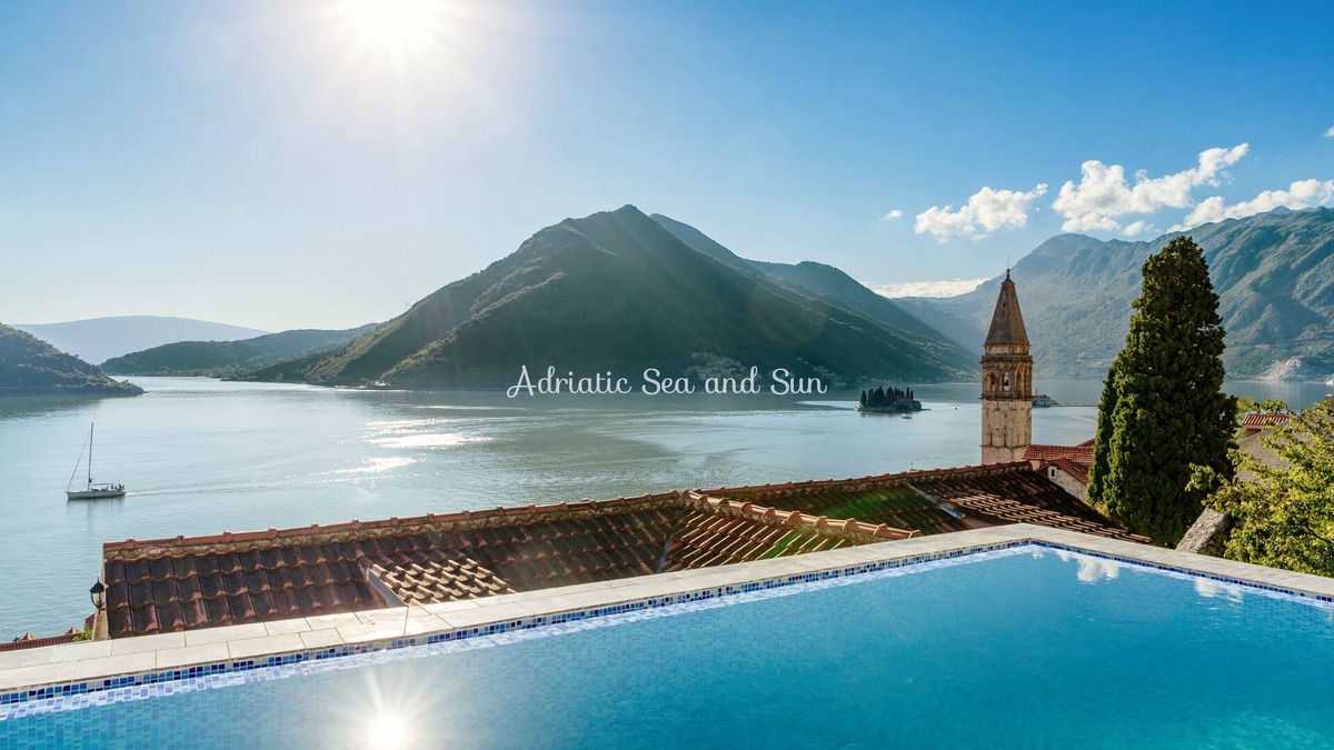 Perast Villa | Villa Violica * Exclusive renovated villa with pool & spectacular sea-views
