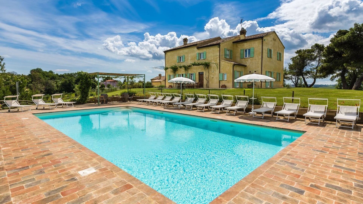 Terre Roveresche Villa | Villa Vista Mare, magnificent villa in the north of the Marche region, near the Adriatic Coast.