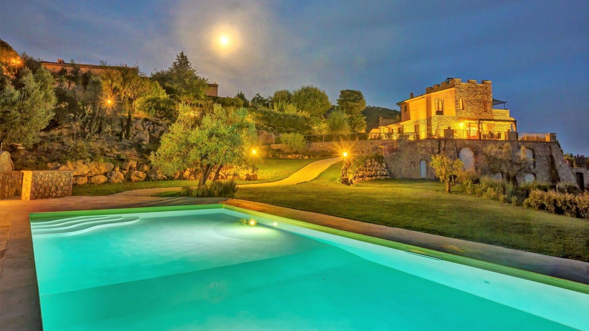 Montaione Villa | Villa with A/C, private pool, internet, TV, patio, panoramic view, parking, close to San Gimignano