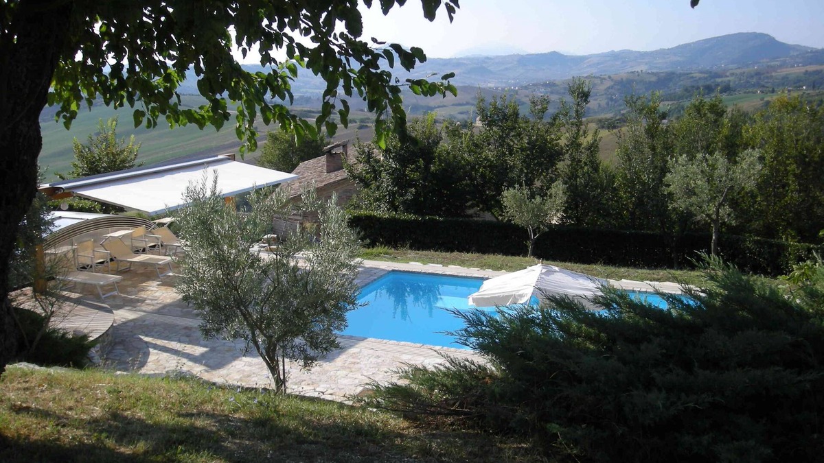 Falerone Villa | Villa with pool, few minutes from the beach, with magnificent view