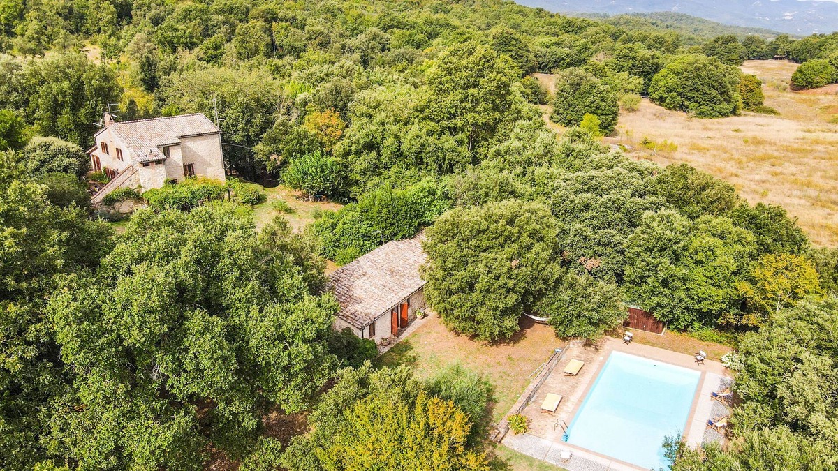 Amelia Villa | Villa with private pool in wooded area. Great place for quiet & privacy!
