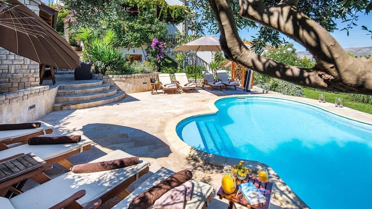 Municipality of Trogir Villa | Villa With Private Pool and Sea View