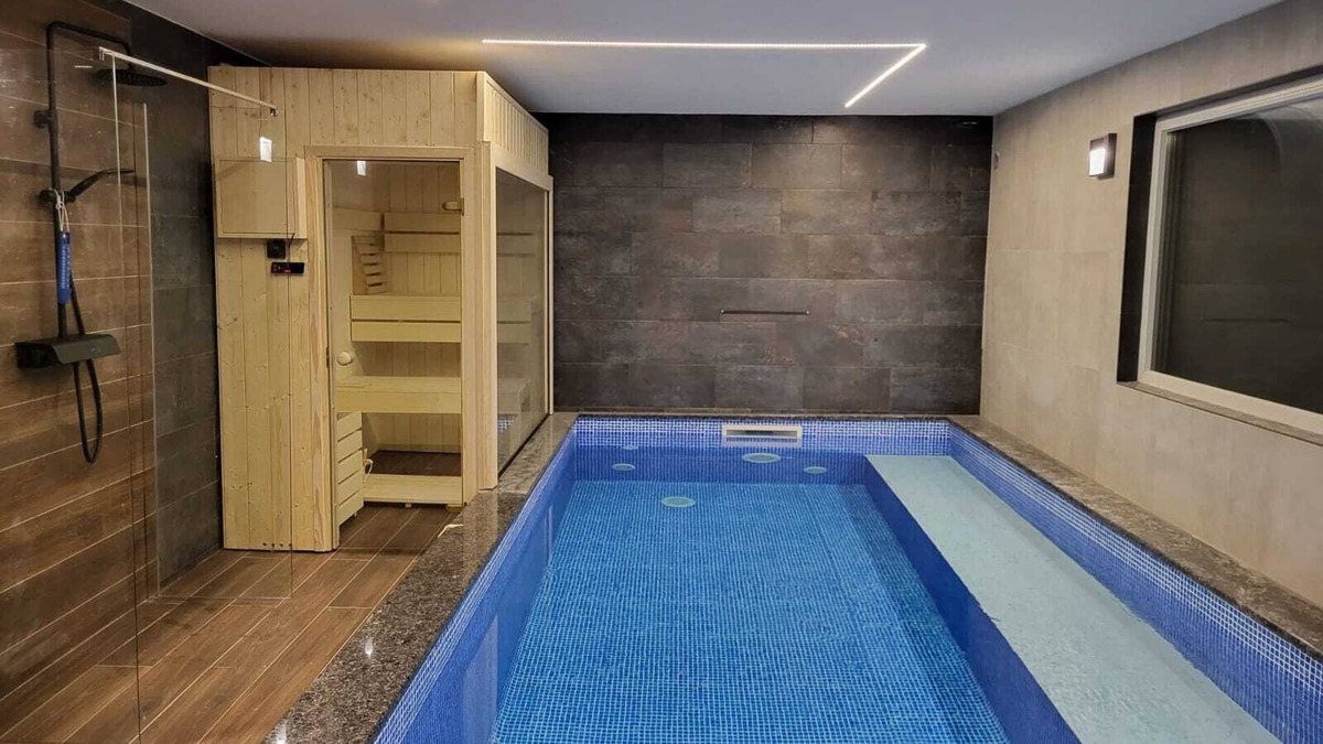 Donji Skrad Villa | Villa with river view with indoor pool and sauna, jacuzzi, fireplace, barbecue