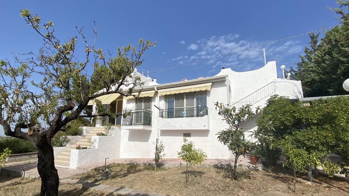 Monte Sant'Angelo Villa | Villa with sea view garden and olive trees