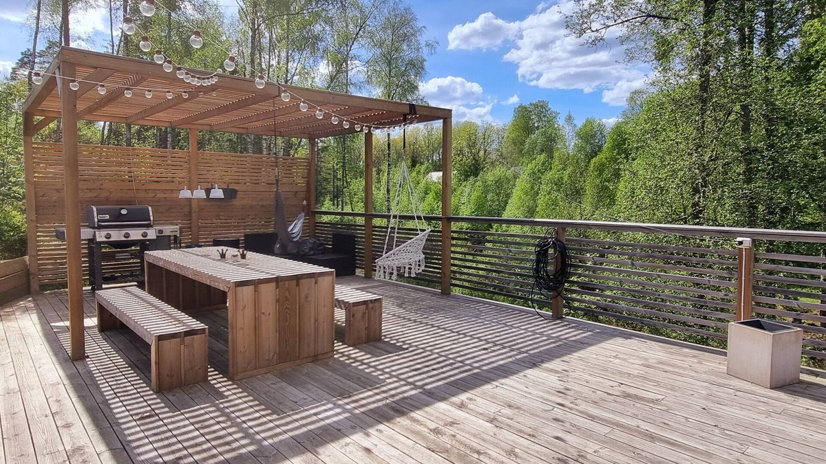 Sandared Villa | Villa with sauna and close nature for the nwhole family