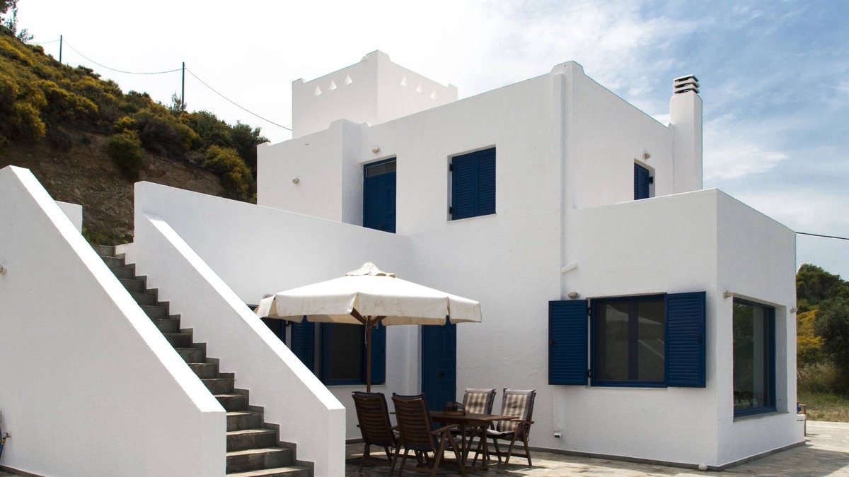 Oxilithos Villa | Villa With Stunning View At The Aegean Sea