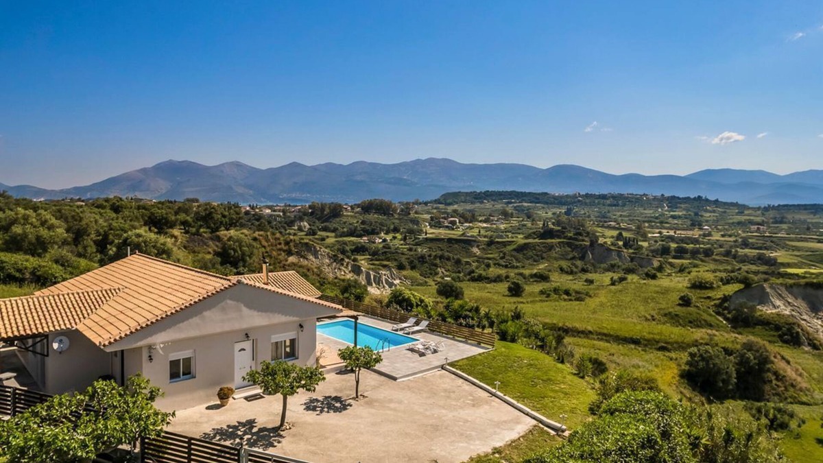 Mantzavinata Villa | Villa Xi Sunset - Three Bedroom Villa, Sleeps 6