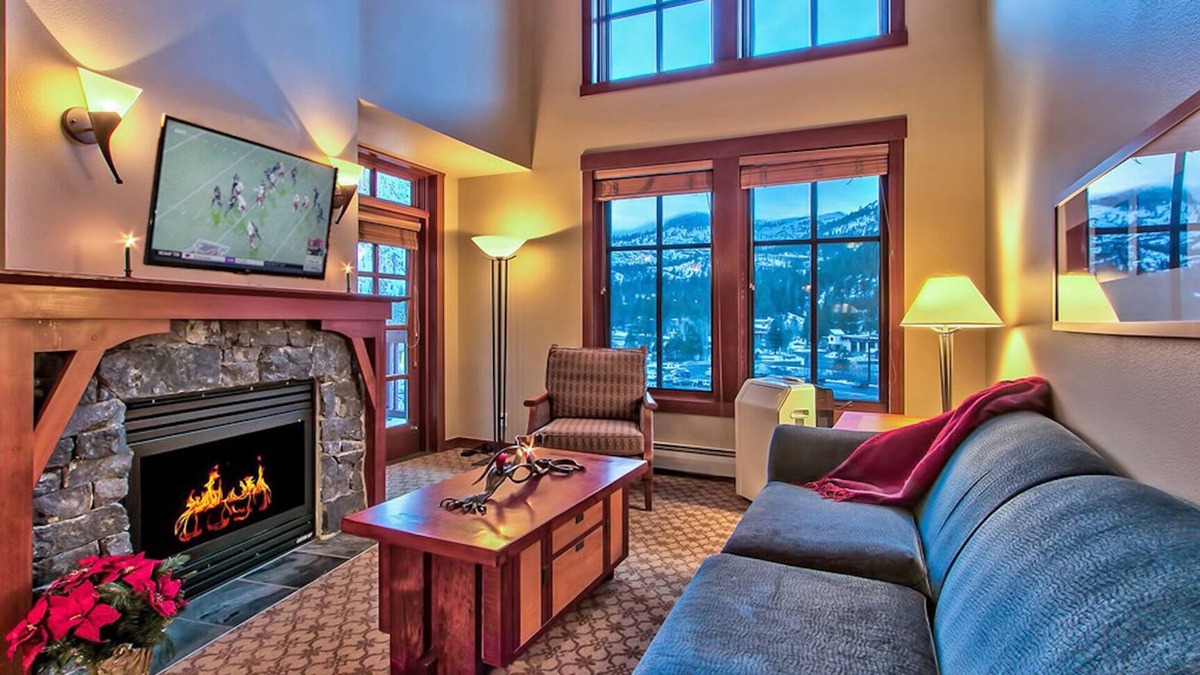 Olympic Valley Condo | Village at Palisades Tahoe - 1BR/Sleeps 4, Ski-in/Ski-out, Top Floor, Mtn Views