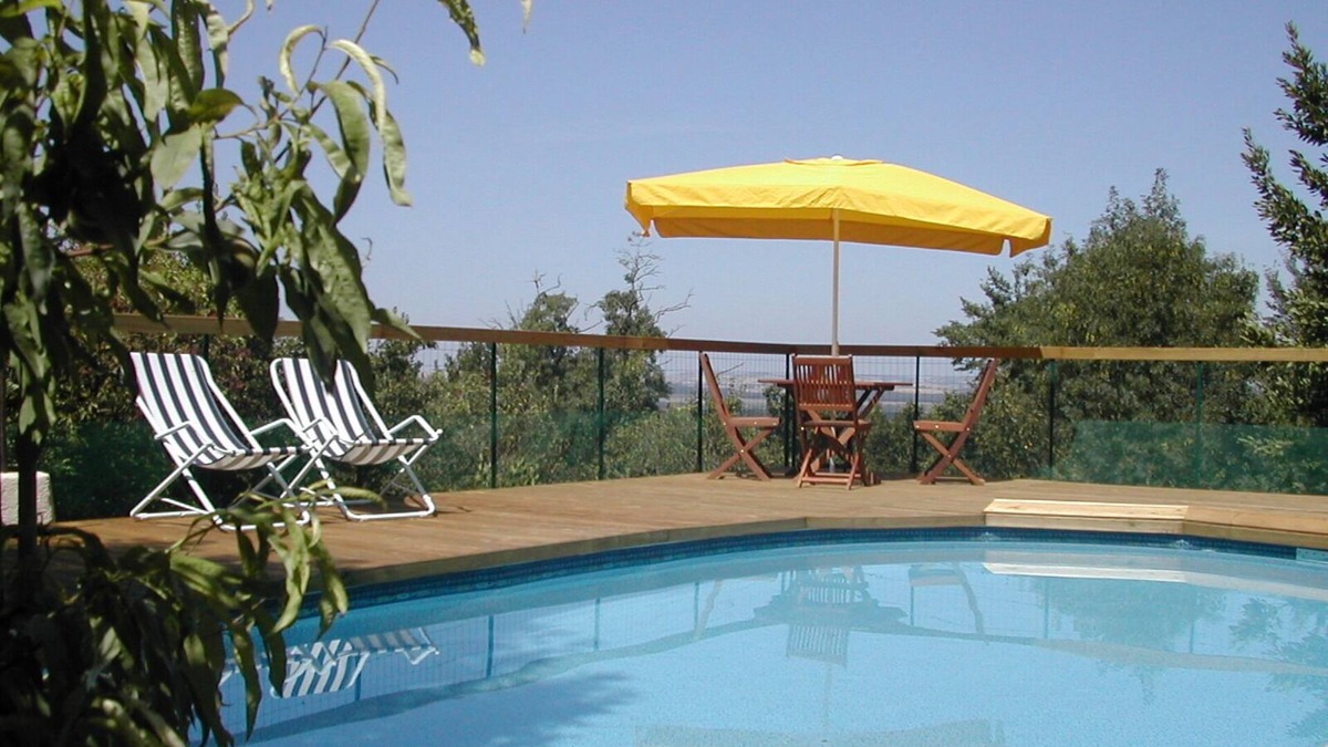 Castelnau-dArbieu House | Village house with large terrace, panoramic view and private pool