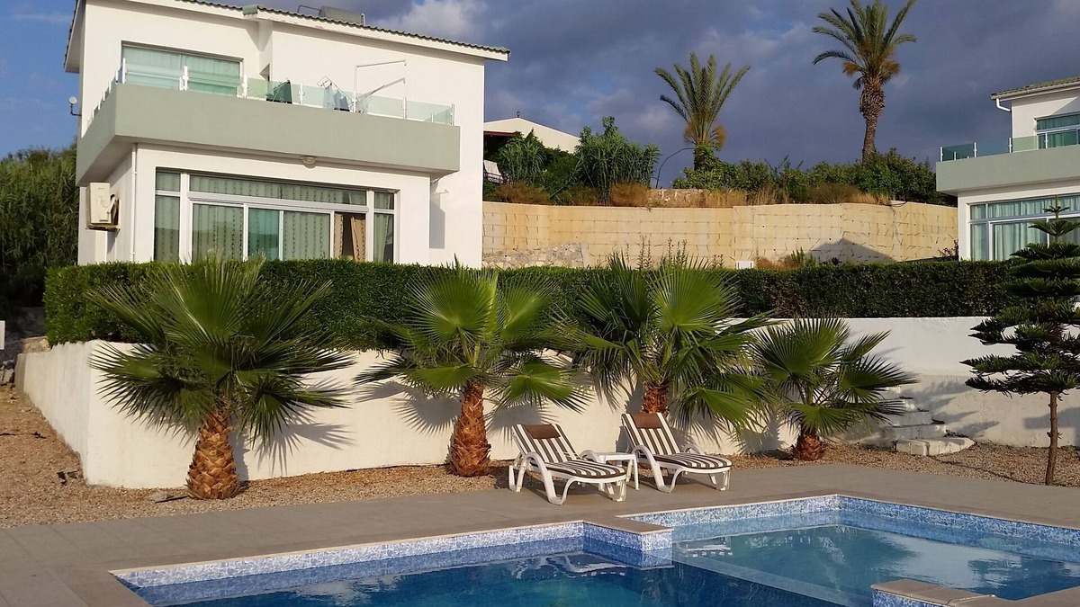 Esentepe Villa | Village Location with Stunning Sea/Pool Views- 3 minutes walk from restaurants