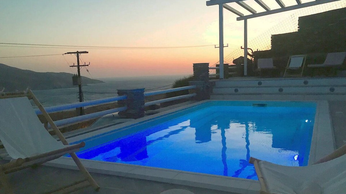 Paleopolis Villa | Villalydi Close to Chora Andros