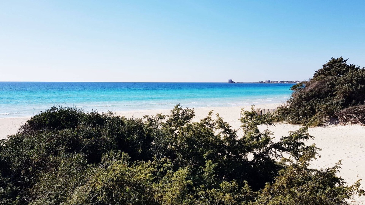 Torre Lapillo House | Villetta Baia Blu | outdoor space, a/c, 3 bds