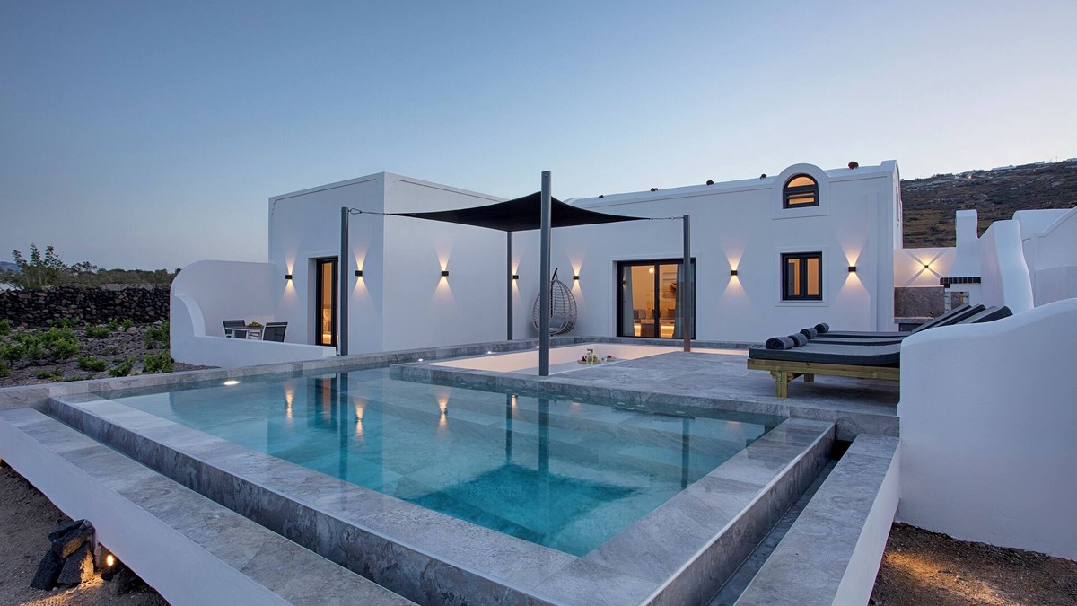 Kamari Villa | Vinebranch Villa with Private Pool