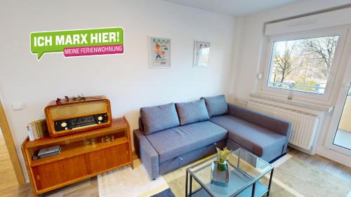 Helbersdorf Apartment | Vintage-Flair gemeinsam genießen, ÖPNV fußläufig erreichbar, WLAN