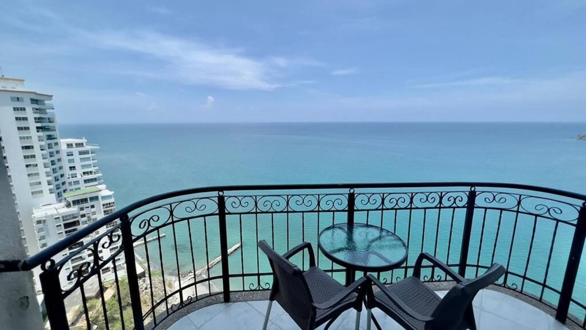 El Rodadero Apartment | vista al mar playa y brisa
