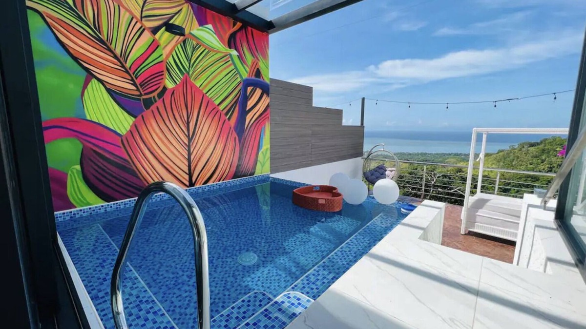 Pinales Apartment | Vista Suite-W/Private & heated Pool/King bed-ADULTS ONLY