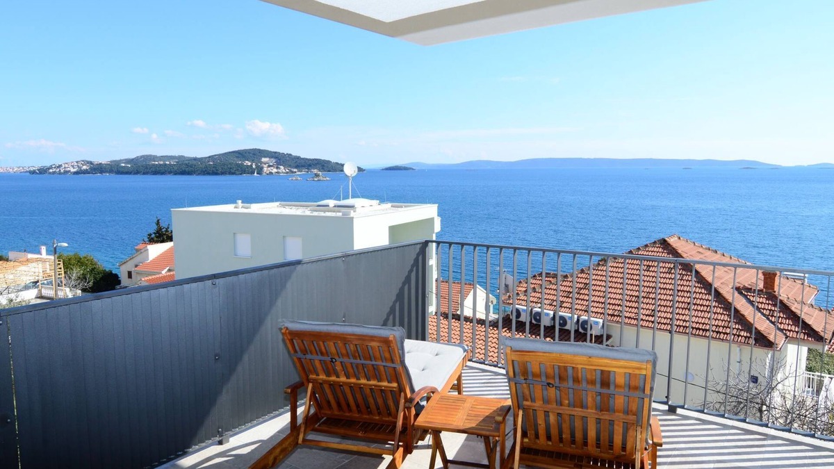 Seget Vranjica Apartment | Viva-by the sea-panorama penthouse by Interhome
