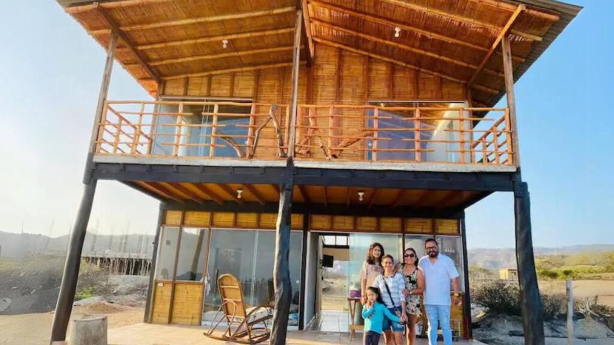 Punta Sal Cabin | ¡vive el Paraíso en Justo en la Gloria! ¡goza Esta Casa de Playa y Vista al Mar!