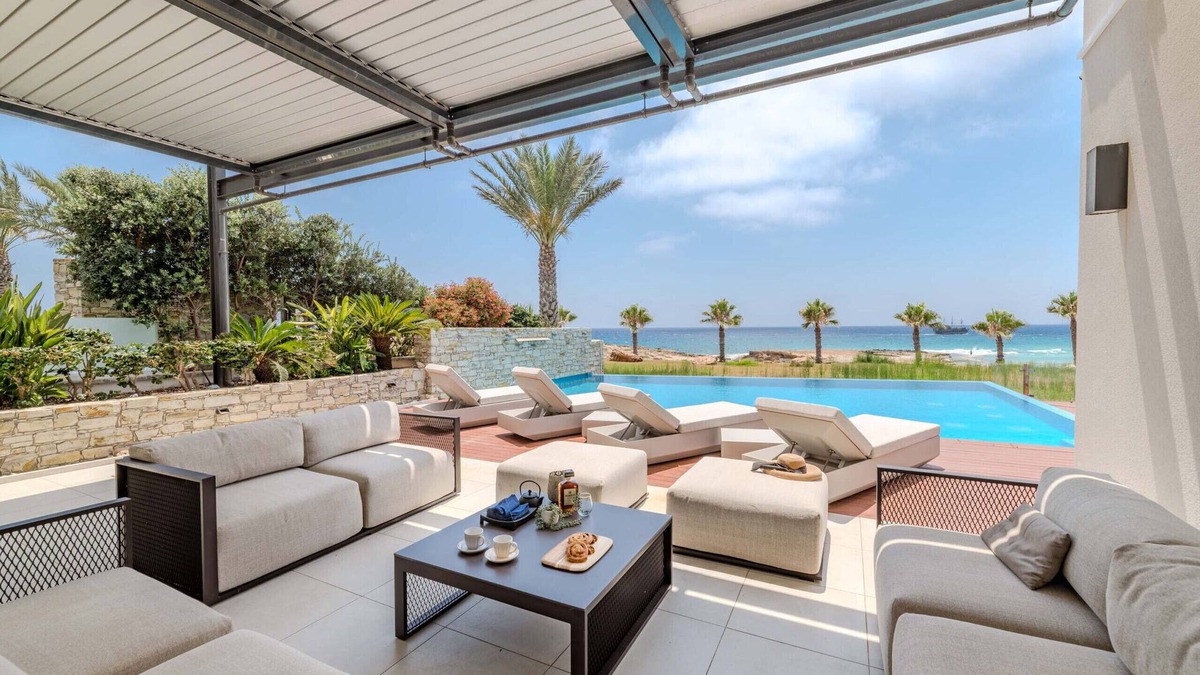 Ayia Napa Villa | Vivo Mare Panorama Beachfront Villa - Beachfront Views