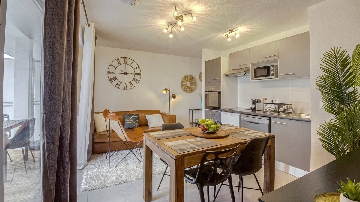 Quartier Croix-Daurade Apartment | Voltaire-Bel apt à Borderouge