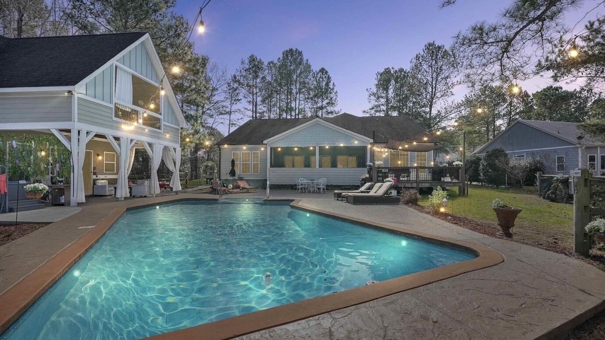 Fuquay-Varina Villa | Voted Best Pool House in the Triangle.