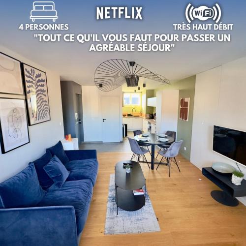 Amiens Apartment | Vue Cathédrale, Beffroi, Netflix en Hyper Centre
