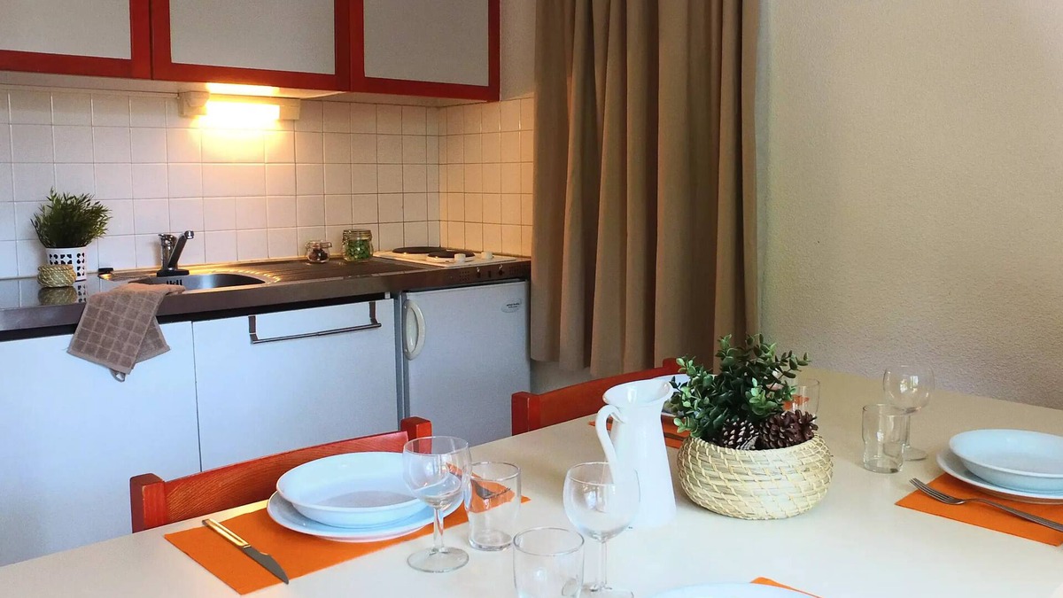 Chaudes-Aigues Apartment | VVF Aubrac - 2 Room Gite 5 People 1 baby