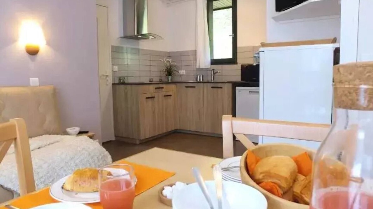 Champs-sur-Tarentaine-Marchal Apartment | VVF Cantal Champs-sur-Tarentaine * - 3-Room Cottage 6 People 1 baby