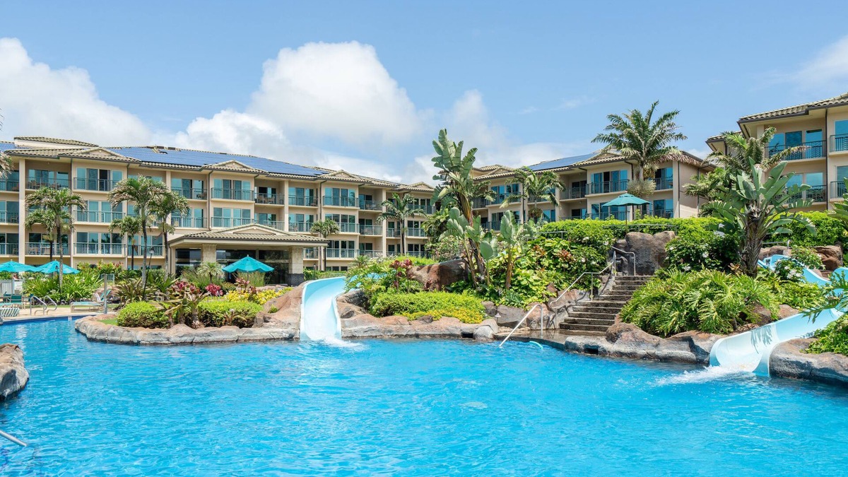 Wailua Condo | Waipouli Beach Resort #F204 - Ocean View 2 Master Bedroom + 3 Bath Condo w/Pool