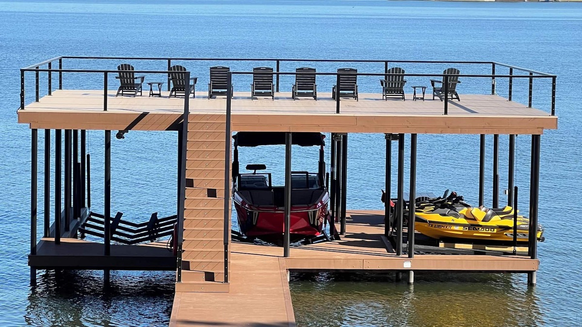 Cedar Creek Reservoir House | WAITING FOR YOU! BRAND NEW WATERFRONT LUXURY W/PARTY DOCK!