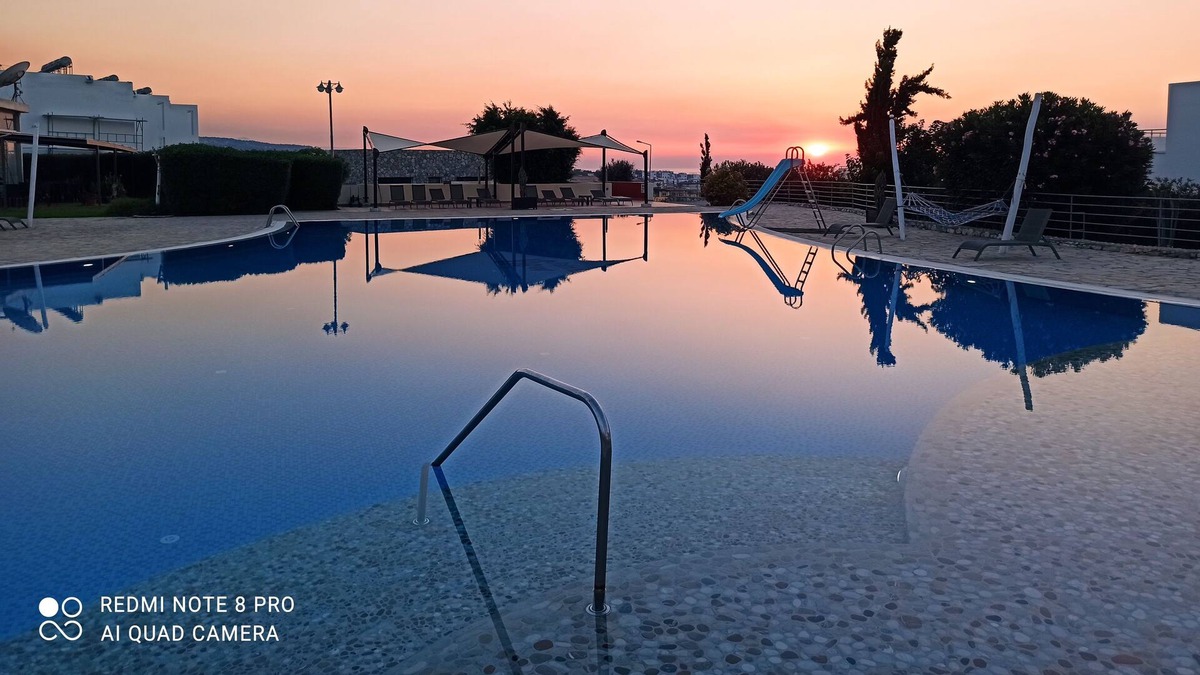 Bahceli Apartment | Wake up with unblocked seaview and mountain view - private stairs to the beach