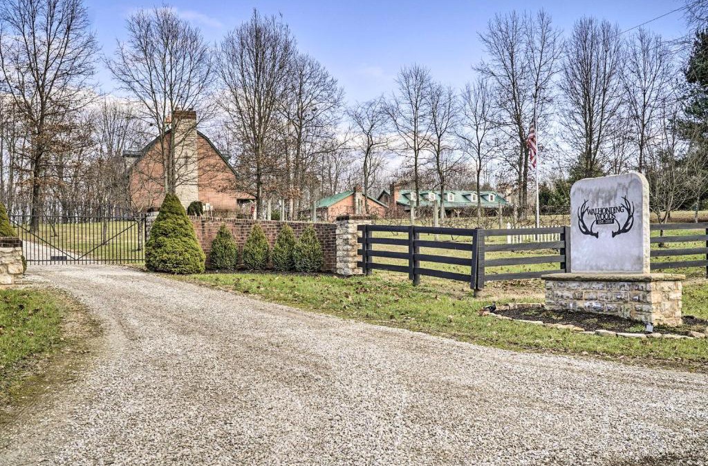 Walhonding House | Walhonding Woods Secluded Farmland Retreat!