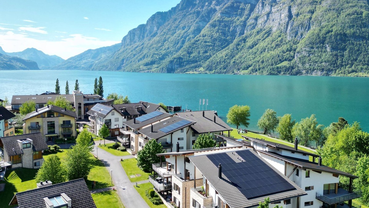 Unterterzen Apartment | Waliboo Maisonette mountainlake