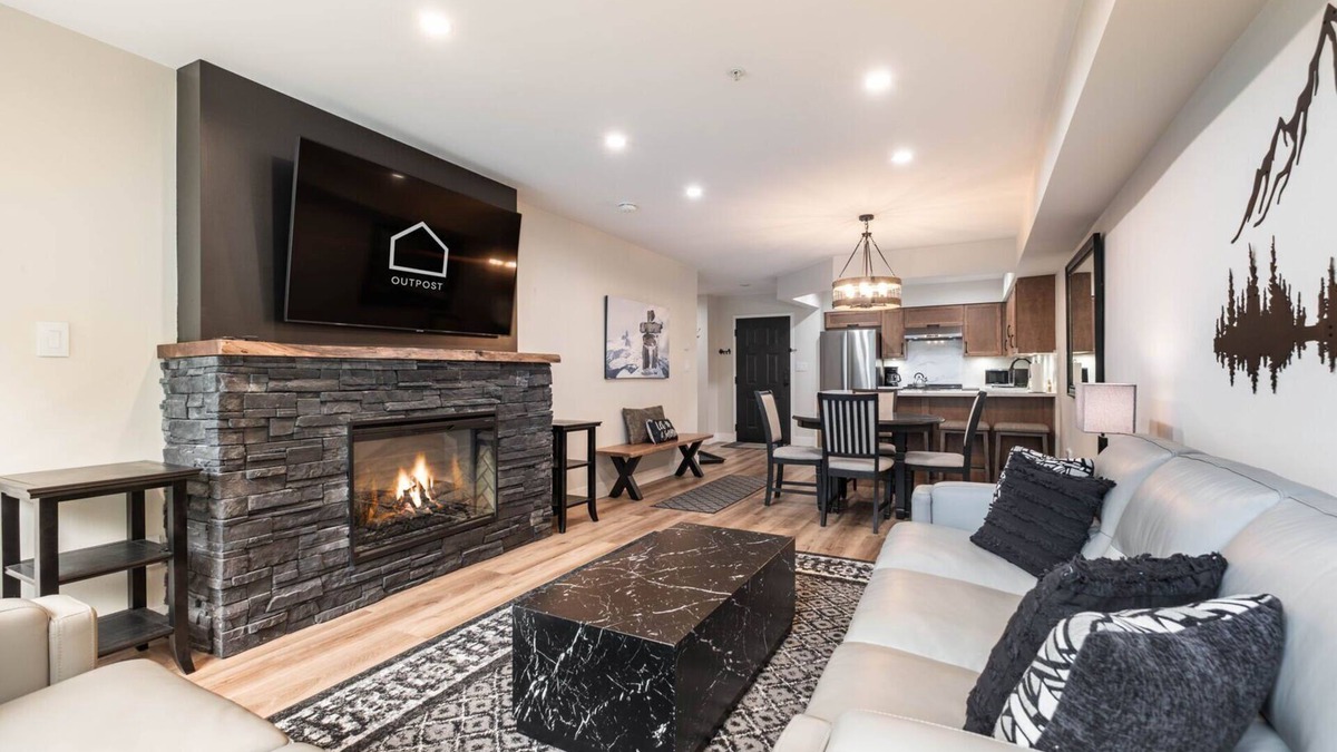 Upper Village Condo | Walk to Blackcomb | Complex hot tub | BBQ