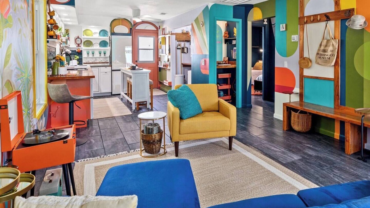 Panama City House | Walk to Dinner & the Bay! Pets OK 15 Min to Beaches St Andrews Artsy Beauty