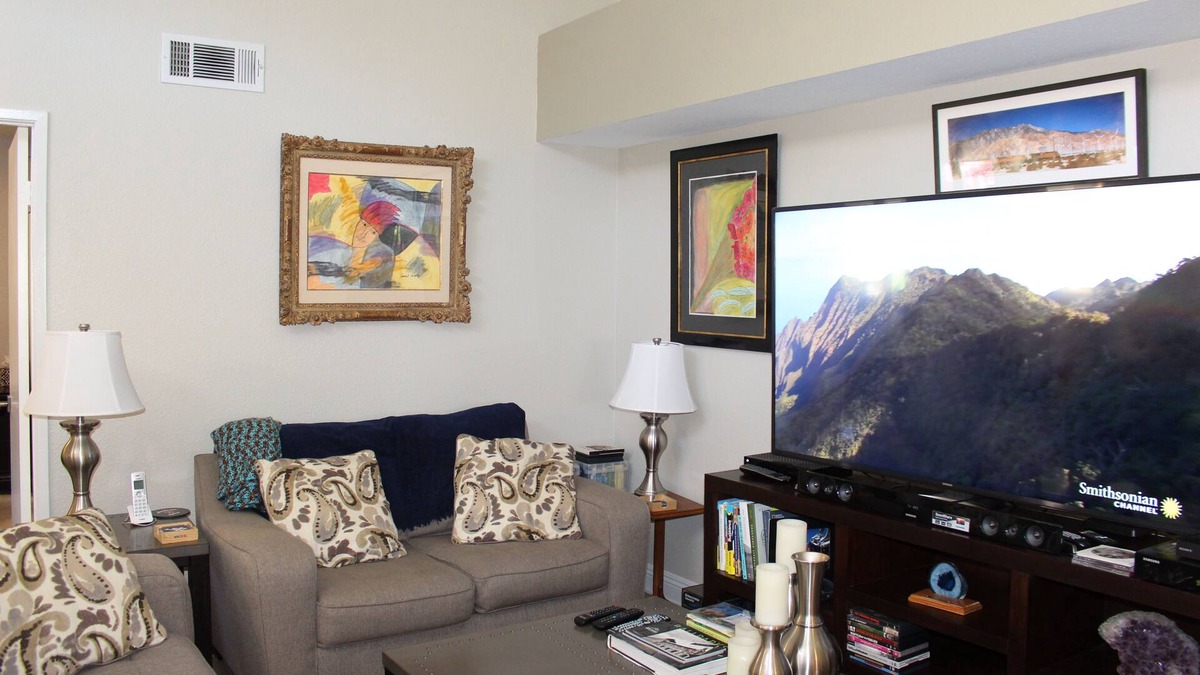 Baristo Condo | Walk to DOWNTOWN PS, Spectacular Mtn View fr Patio, recreation, heated pool/jac