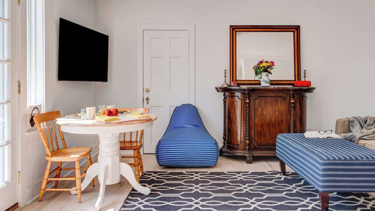 Westhampton Beach Apartment | Walk to everything from this ideally located Westhampton Beach condo with.