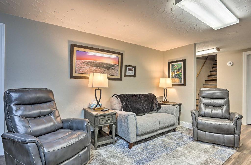 Sturgis Apartment | Walk to Main St Sturgis Apt with Grill!