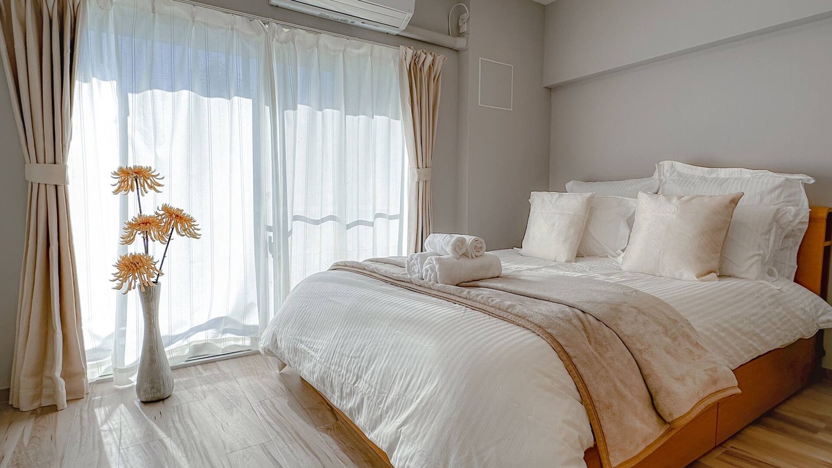 Shibuya Apartment | Walk to Shibuya Sta.! Luxe 6th Floor 1BR, Private Balcony, Gym in Building