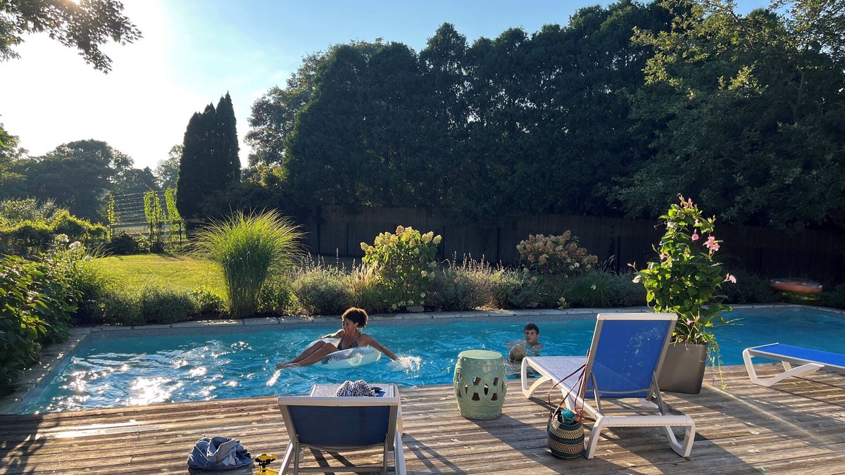East Hampton North House | Walk to town, Bike to beach, Private pool oasis !