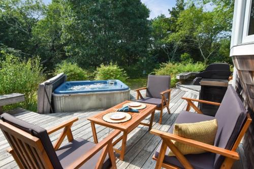 North Eastham House | Walk to Water Hot Tub & Game Room