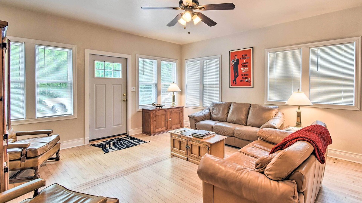Elkhart Lake House | Walkable Lake Elkhart Apt: Dine, Shop, Swim!